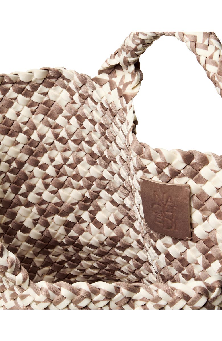 NAGHEDI Medium St. Barths Prism Tote, Alternate, color, Flax