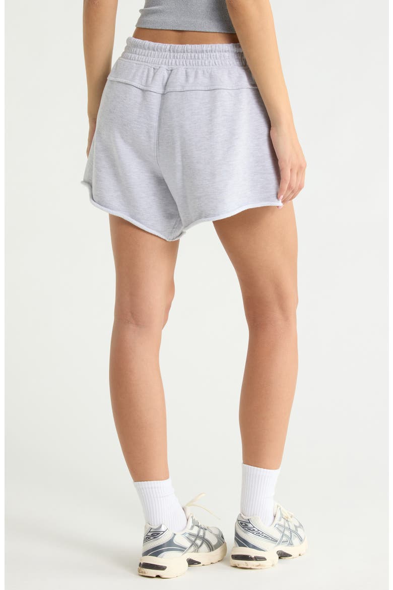 FP Movement Knockout Drawstring Shorts, Alternate, color, WHITE HEATHER GREY