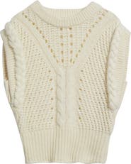 BOSS Orange Fastina Cable Stitch Sweater