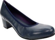 David Tate Simona Block Heel Pump