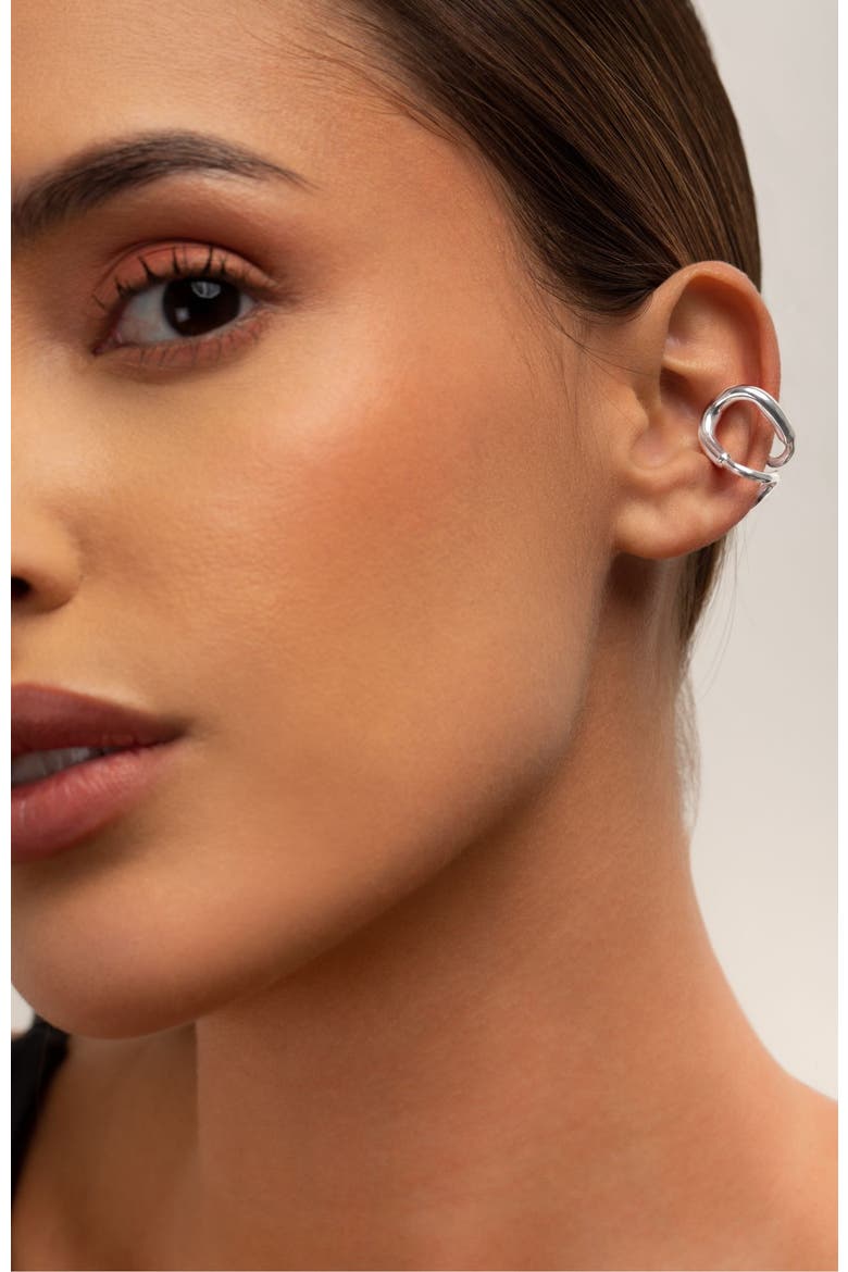 Cala ear cuff, Alternate, color, GOLD PLATE