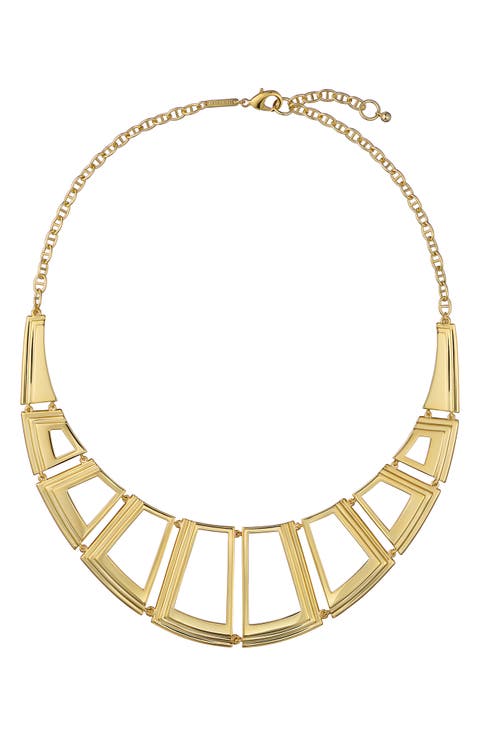 Denee Deco Groove Statement Necklace