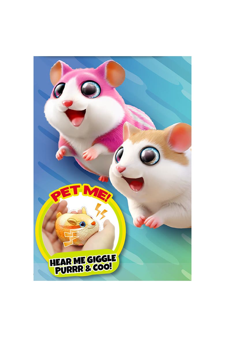 Zooomie Pets Bundle Pack, Rollin Ball & Zoomin Wheel, 2 Toy Hamsters, Alternate, color, Multicolored