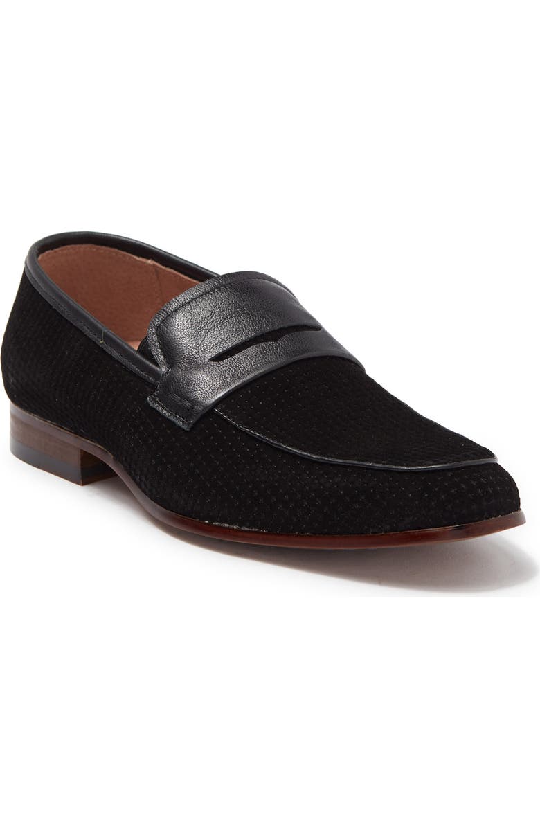 Stacy Adams Wyatt Leather Penny Loafer, Main, color,