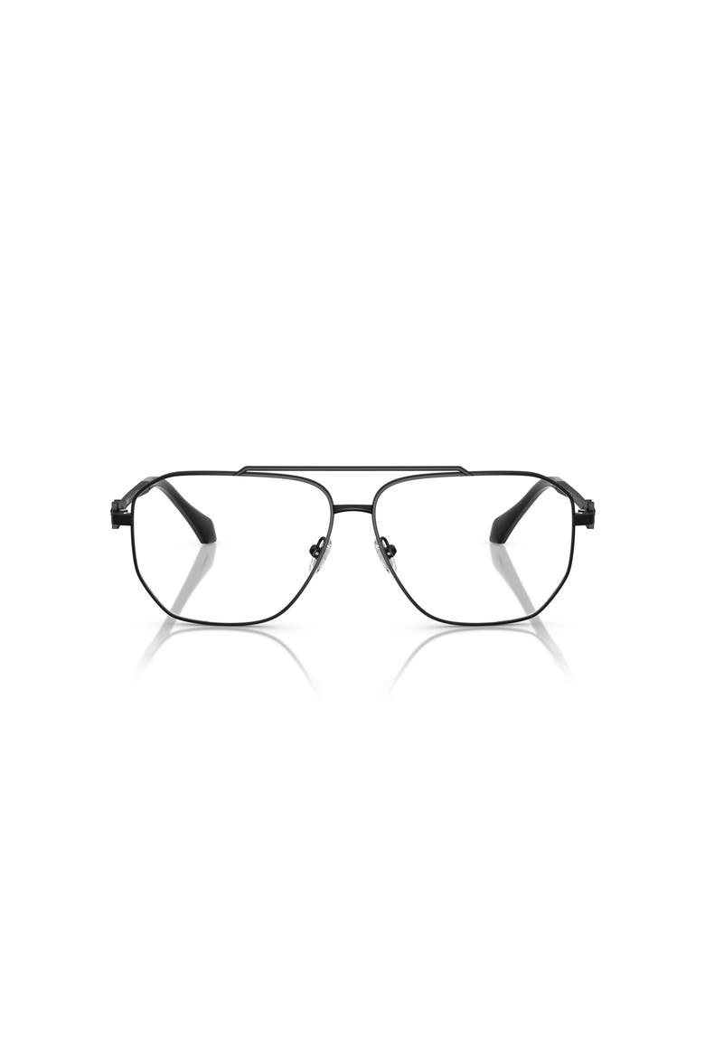 59mm Square optical glasses, Alternate, color, Black