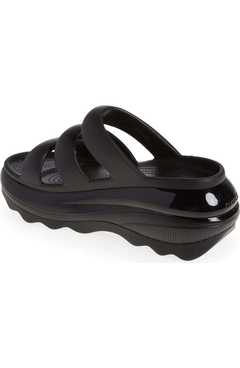 CROCS Mega Crush Platform Wedge Sandal, Alternate, color,