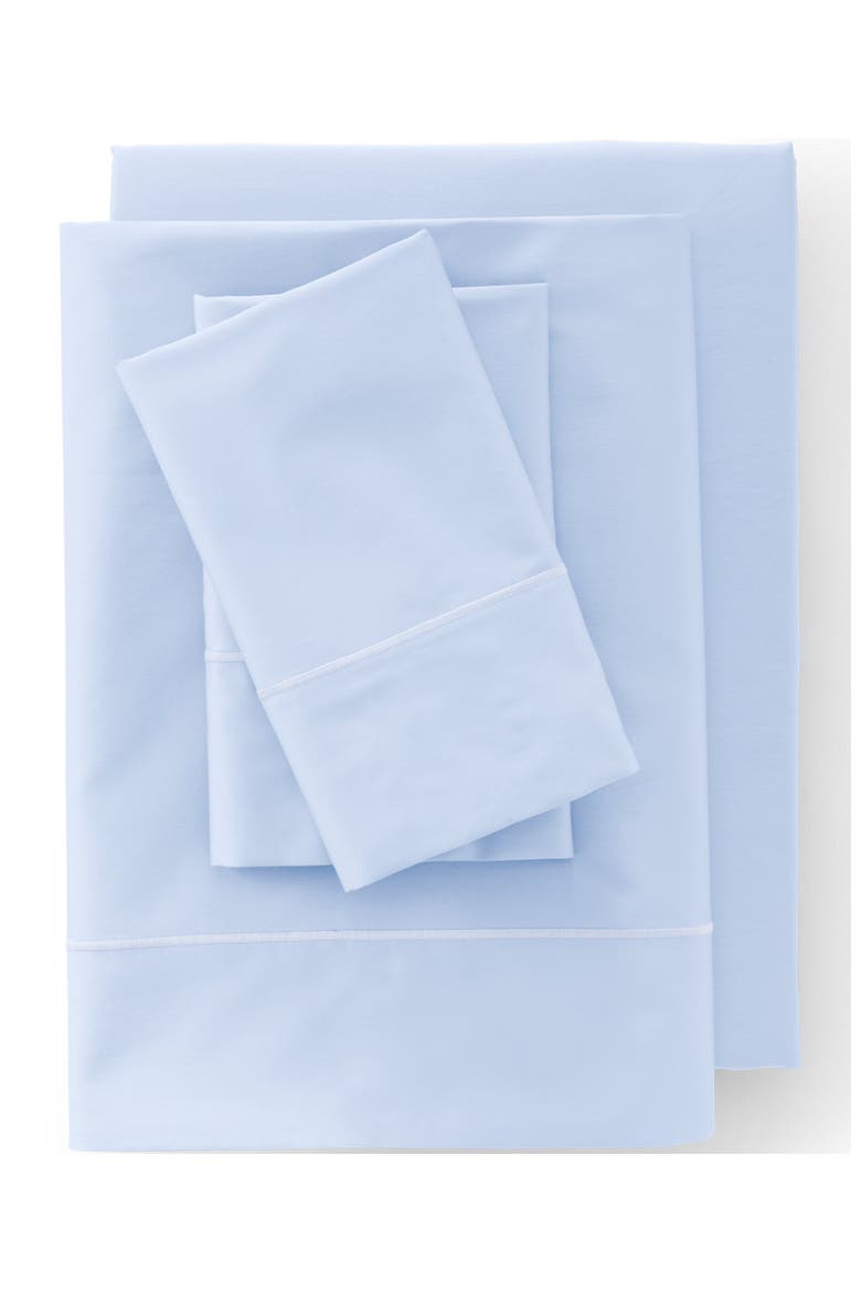 400 Thread Count Premium Supima Cotton No Iron Pillow Cases, Main, color, Clearlake Blue