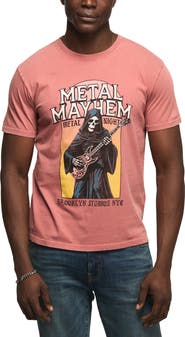 Lucky Brand Metal Mayhem Cotton Graphic T-Shirt