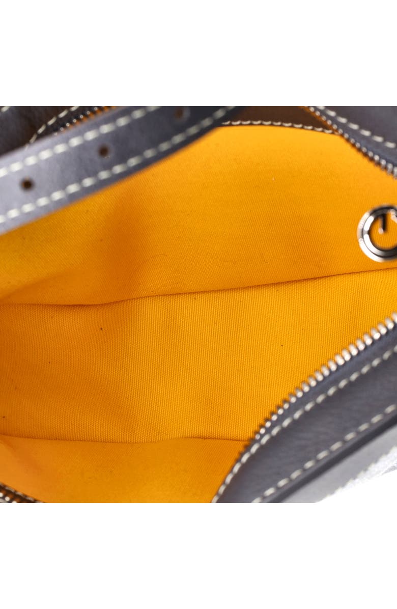 Pre-Owned Goyard Hirondelle Shoulder Bag Coated Canvas and Leather, Alternate, color, Gray