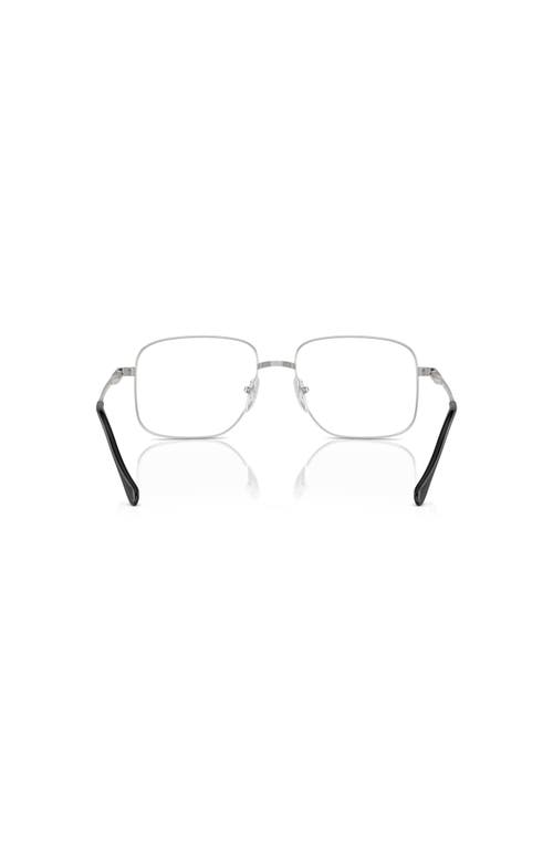 Sferoflex 55mm Square Optical Glasses In Metallic