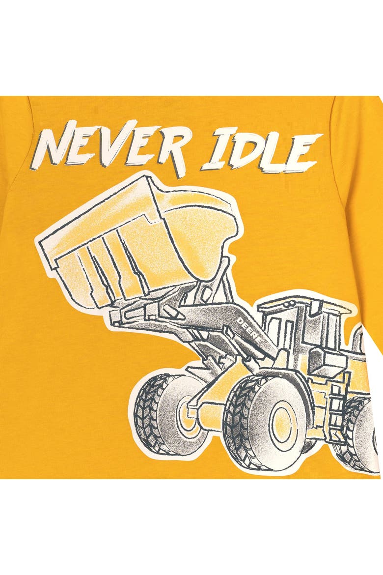 Boys' Long Sleeve T-Shirt, Alternate, color, Construction Yellow