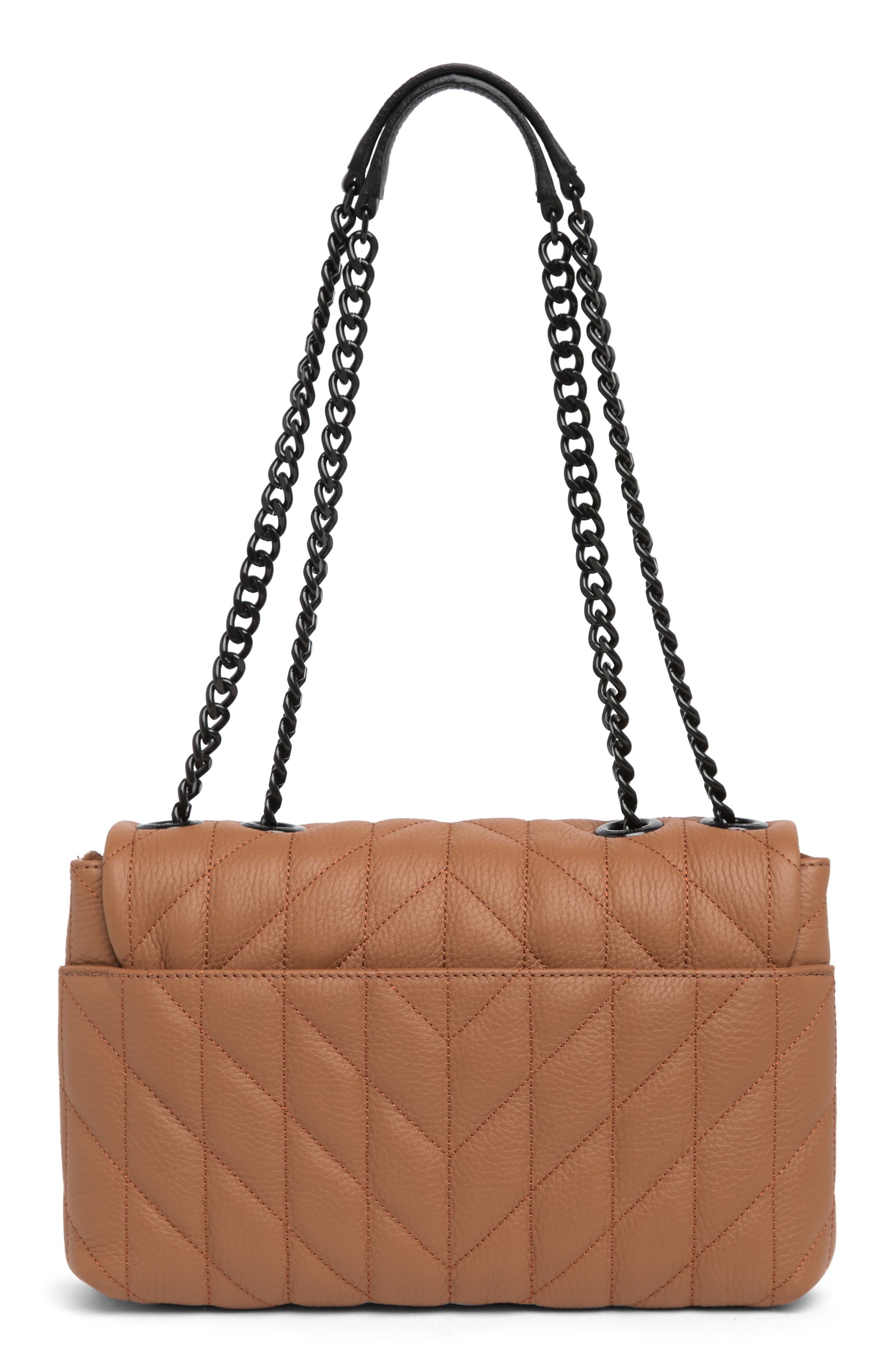 KARL LAGERFELD PARIS Lafayette Quilted Mid Shoulder Bag, Alternate, color, 