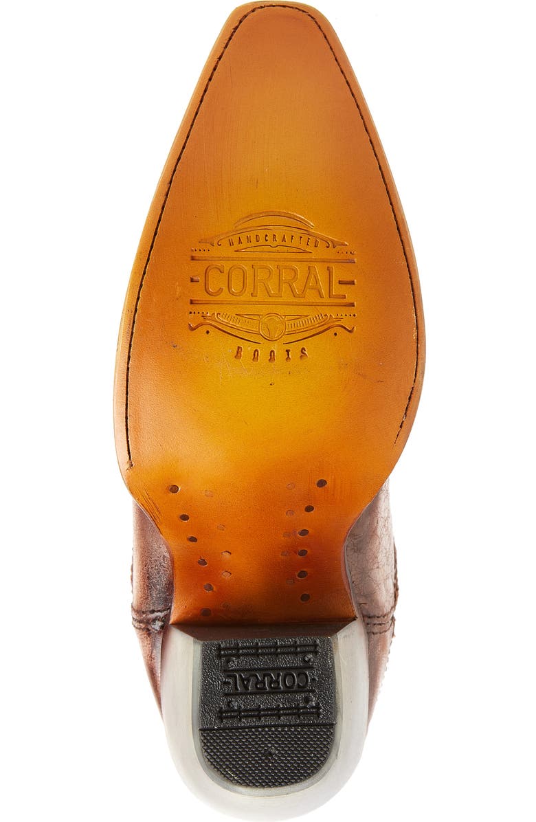 CORRAL Embroidered Fringe Western Boot, Alternate, color,