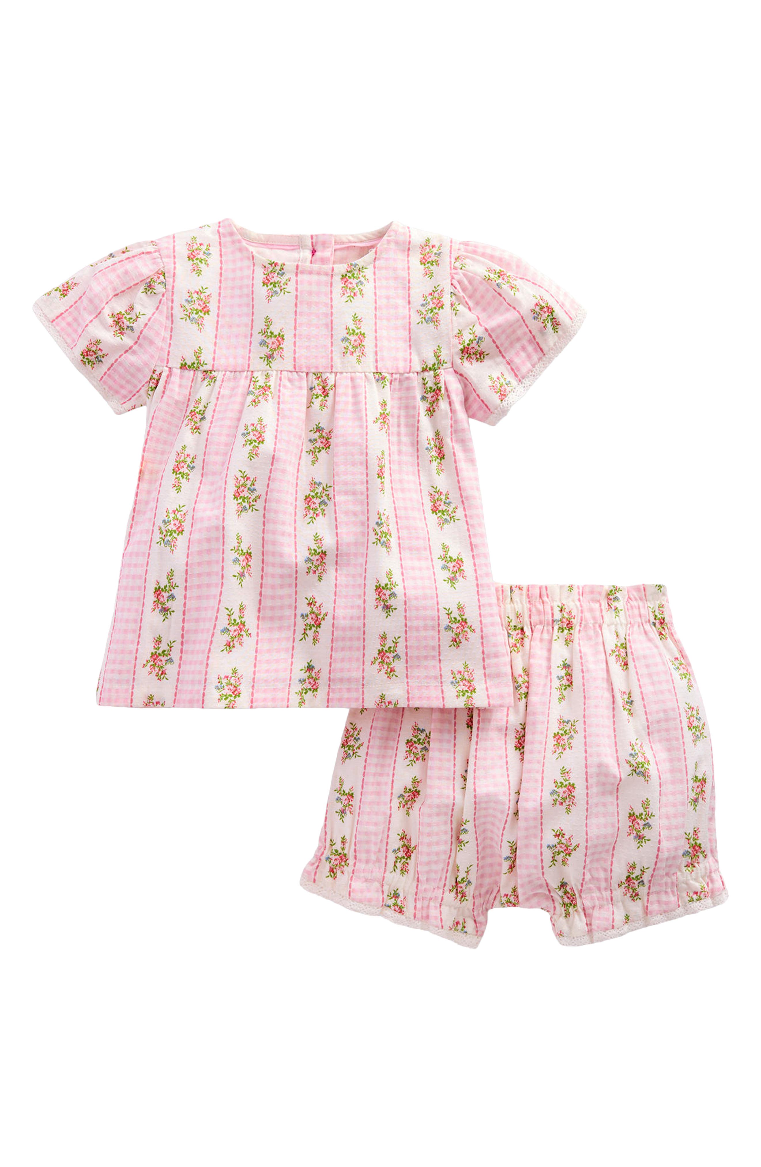 selected PINK GINGHAM FLORAL