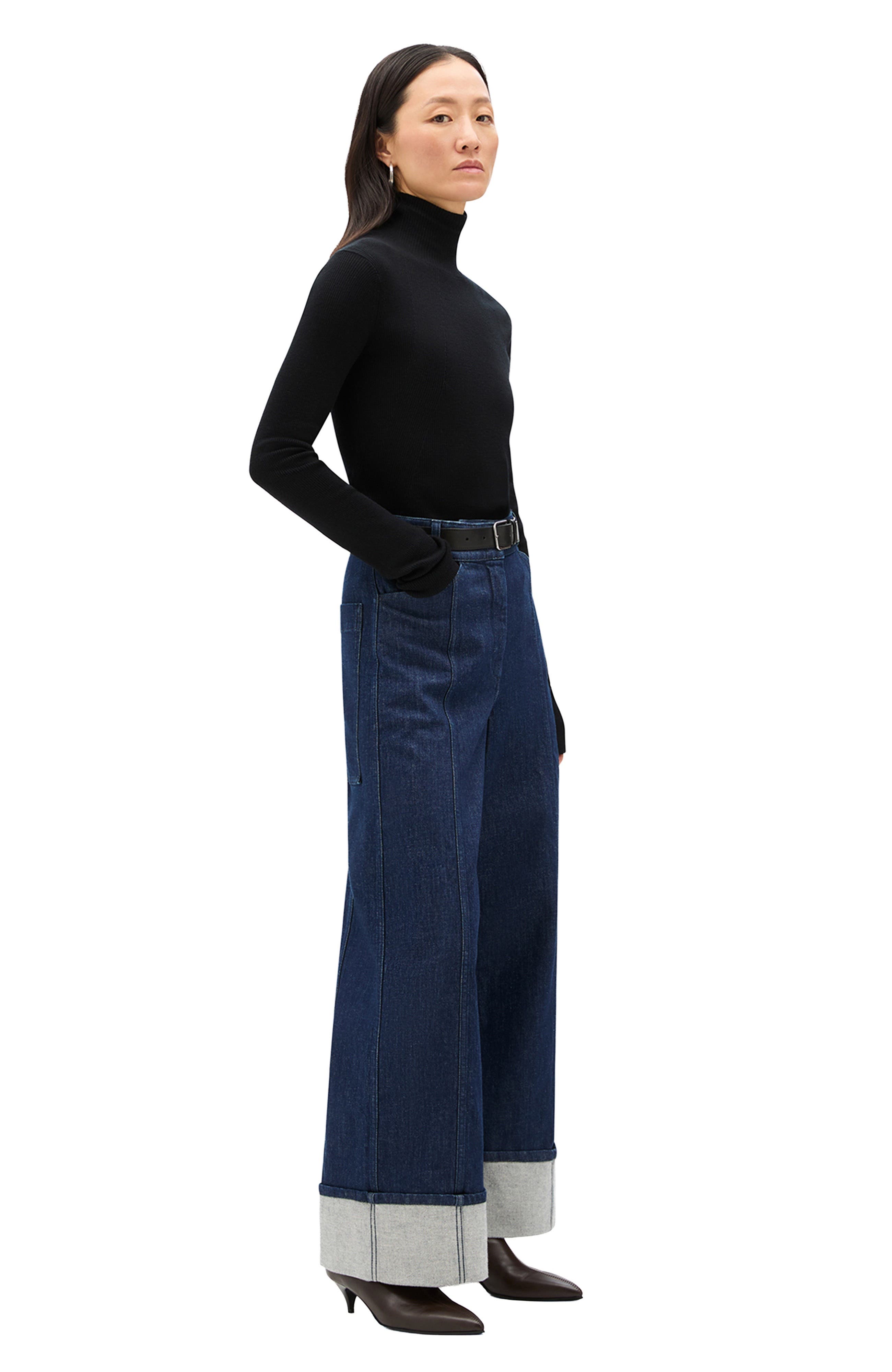 Denim Cuff Pant - image 4