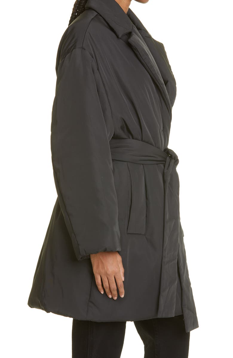 Stand Studio Pamela Padded Recycled Polyester Belted Jacket, Alternate, color, 