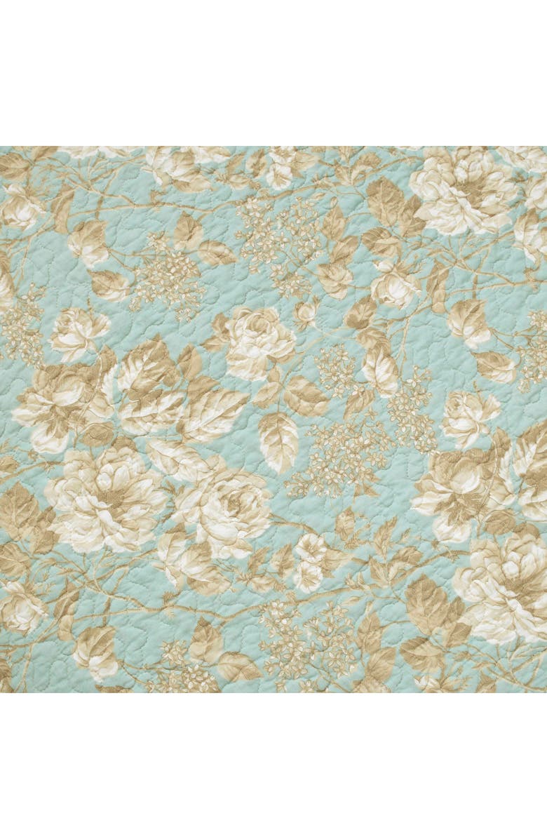 Laura Ashley Brompton Quilt & Sham Set, Alternate, color, Serene