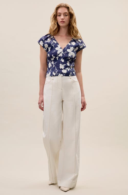 Rebecca Taylor Bea Linen Blouse