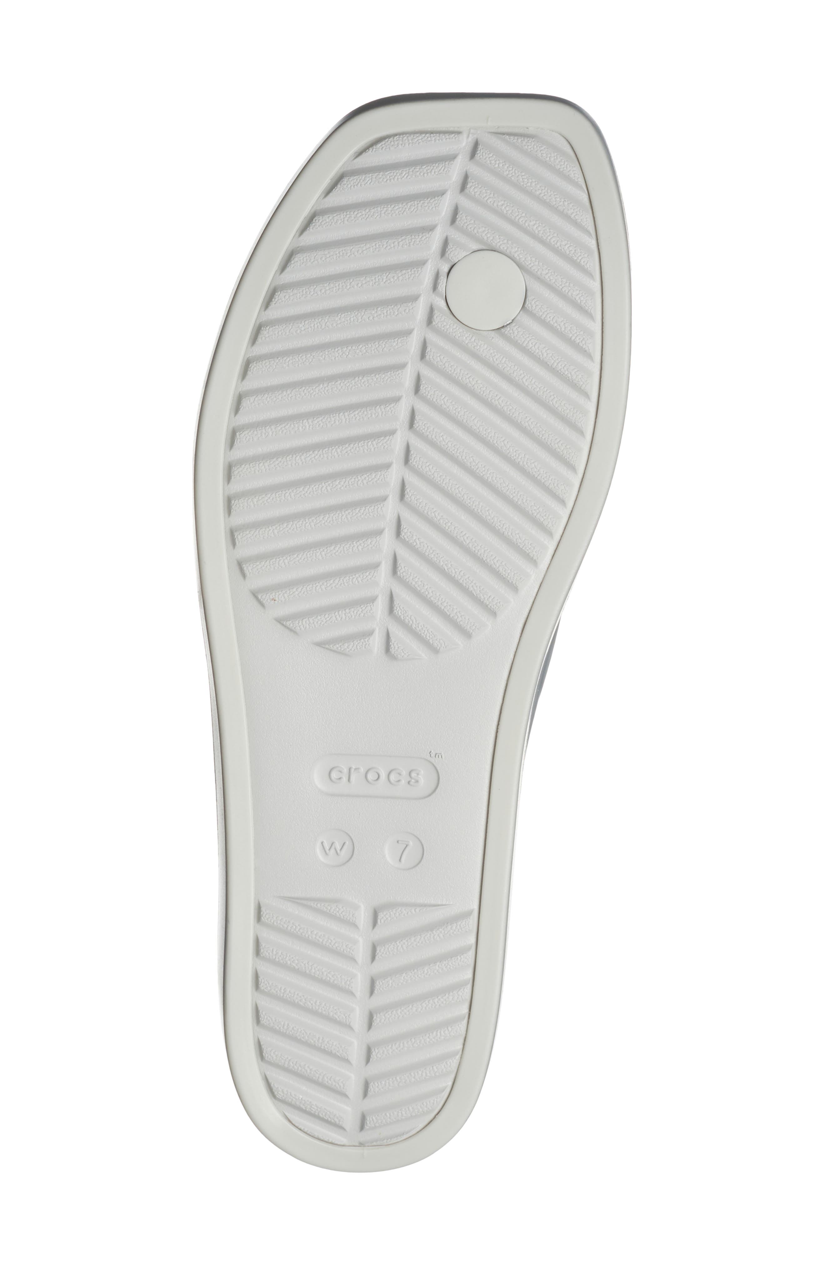 CROCS Miami Thong Flip Flop, Alternate, color, Silver