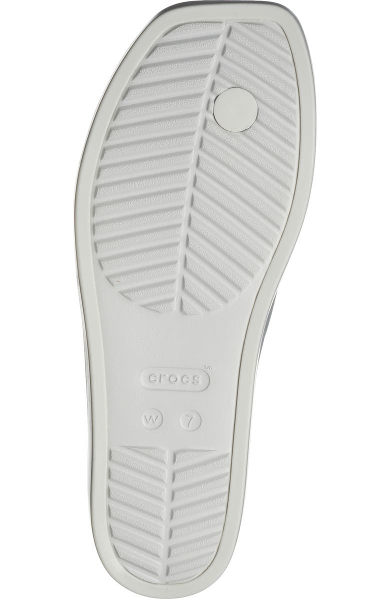 CROCS Miami Thong Flip Flop, Alternate, color, Silver