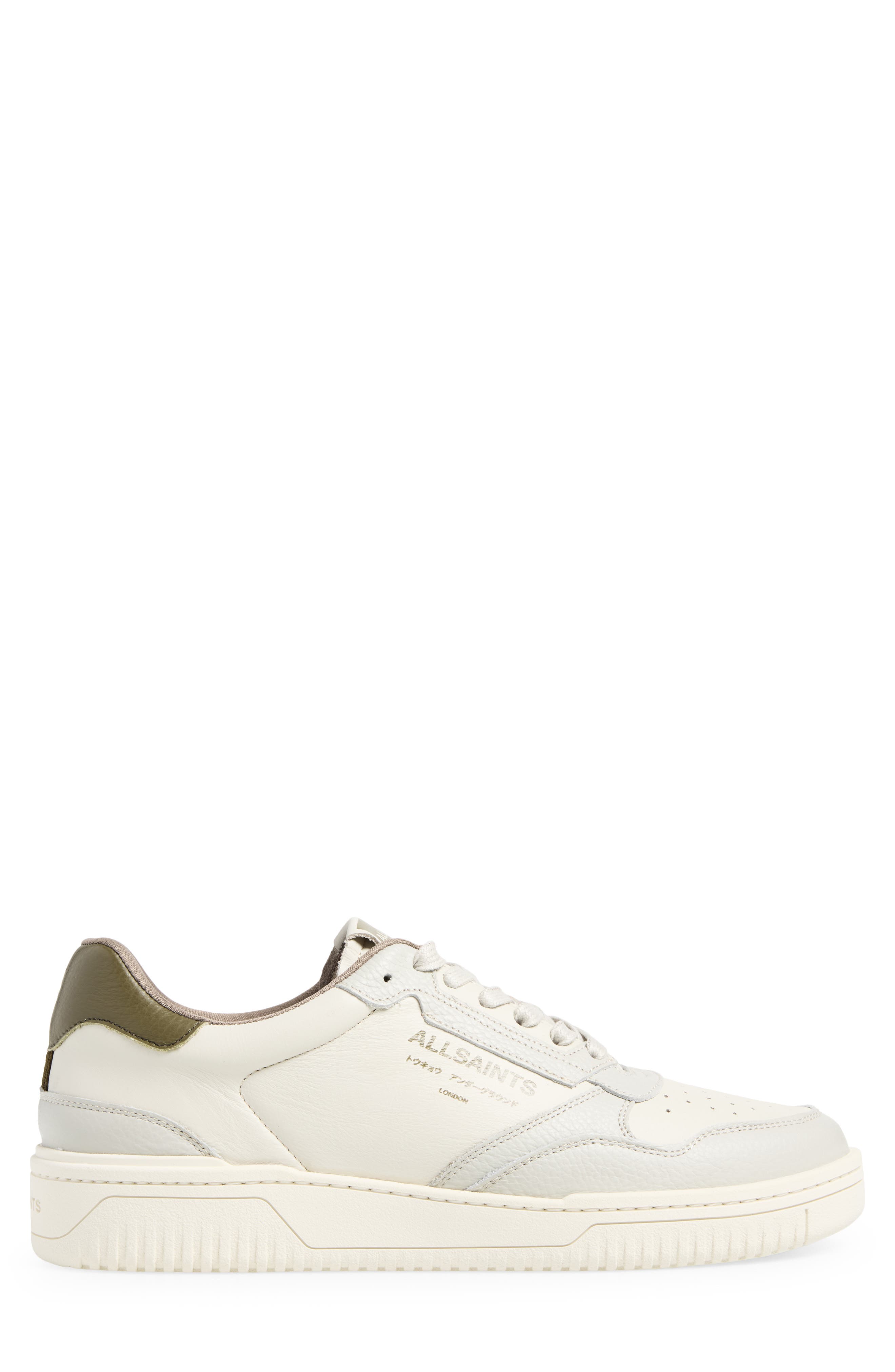 Regan Low Top Sneaker, Alternate, color, WHITE/ GREEN