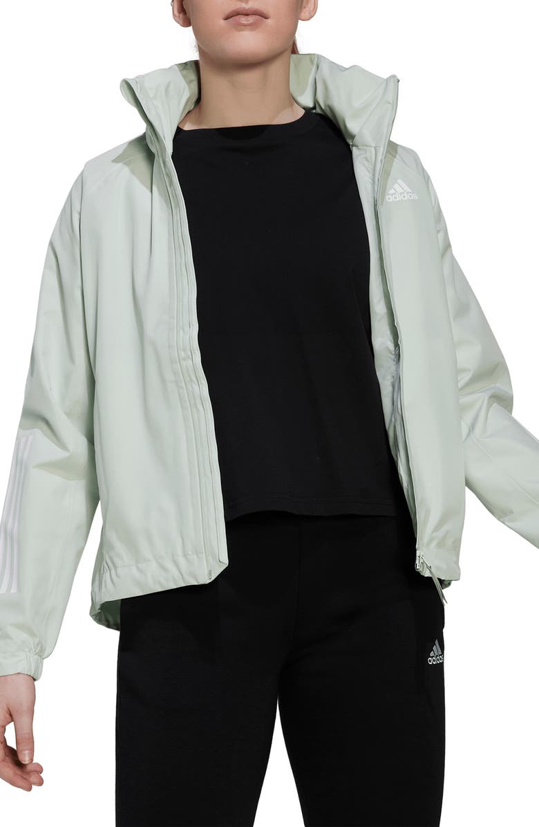 adidas BSC 3-Stripes RAIN.RDY Jacket, Main, color,
