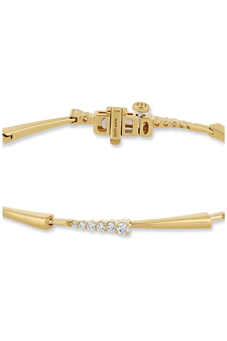 18K Gold Audrey Diamond Tennis Bracelet, Alternate, color, 18K YELLOW GOLD