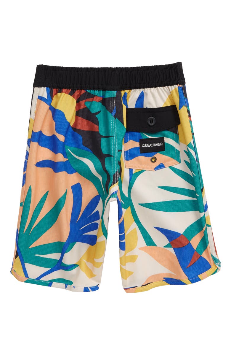 Quiksilver Highline Tropical Flow Board Shorts, Alternate, color,