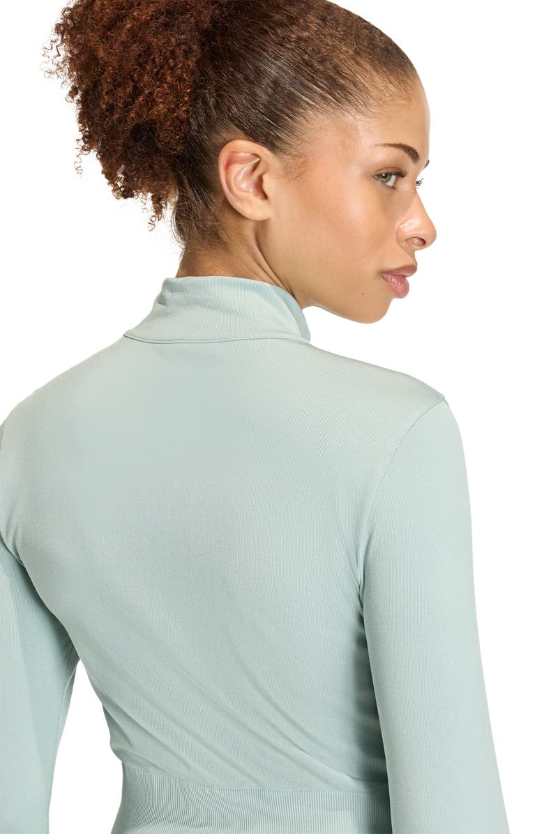 adidas Knit Training Jacket, Alternate, color, Wonder Sage