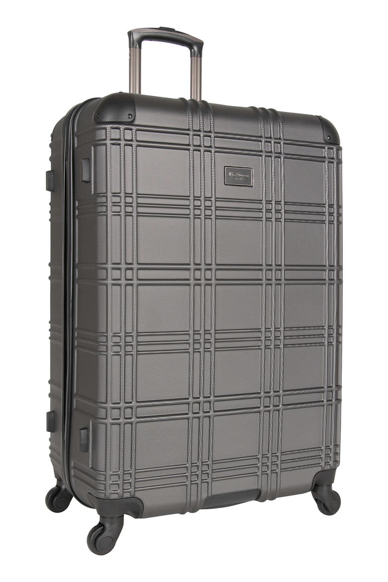 Nottingham 28" Lightweight Hardside Spinner Luggage, Alternate, color, CHARCOAL