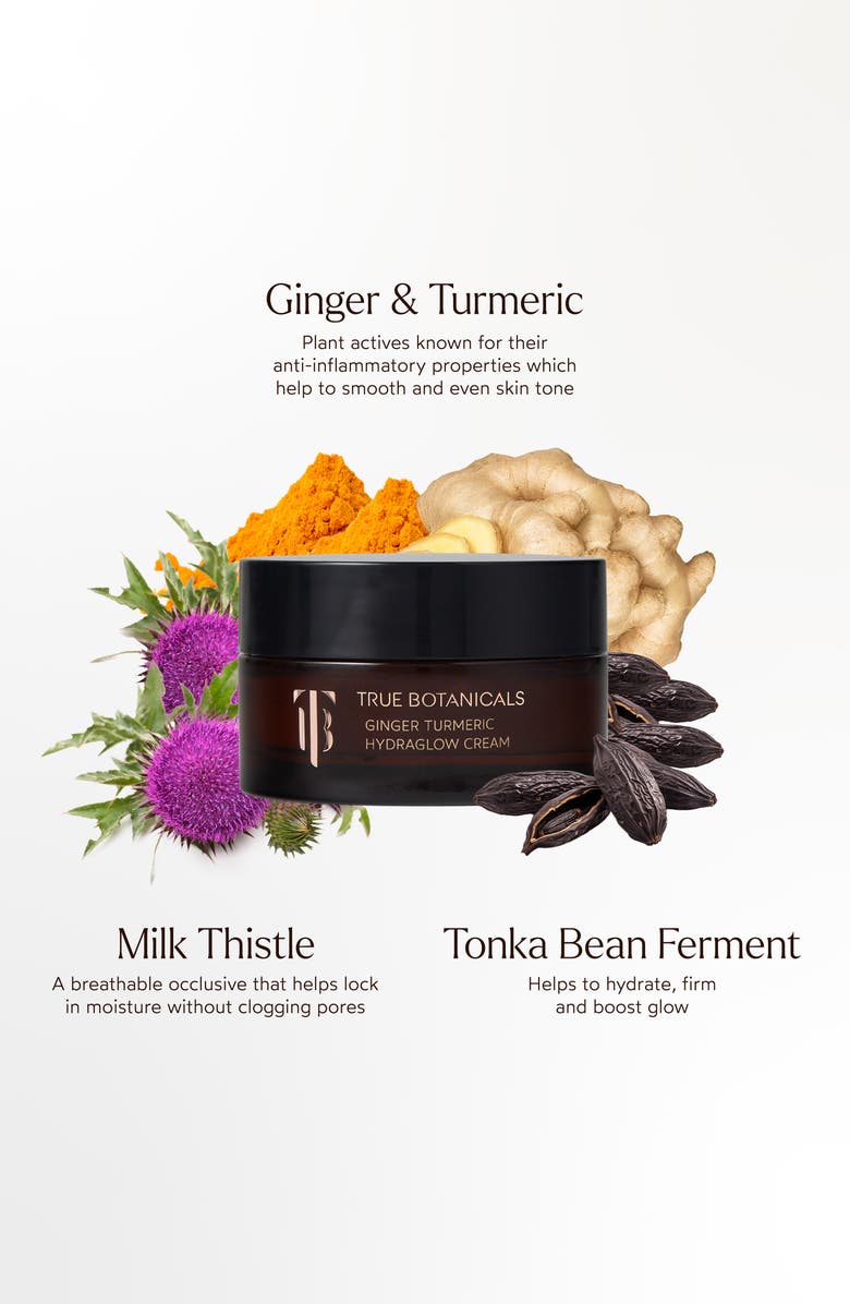 True Botanicals Ginger Turmeric Hydraglow Cream, Alternate, color,