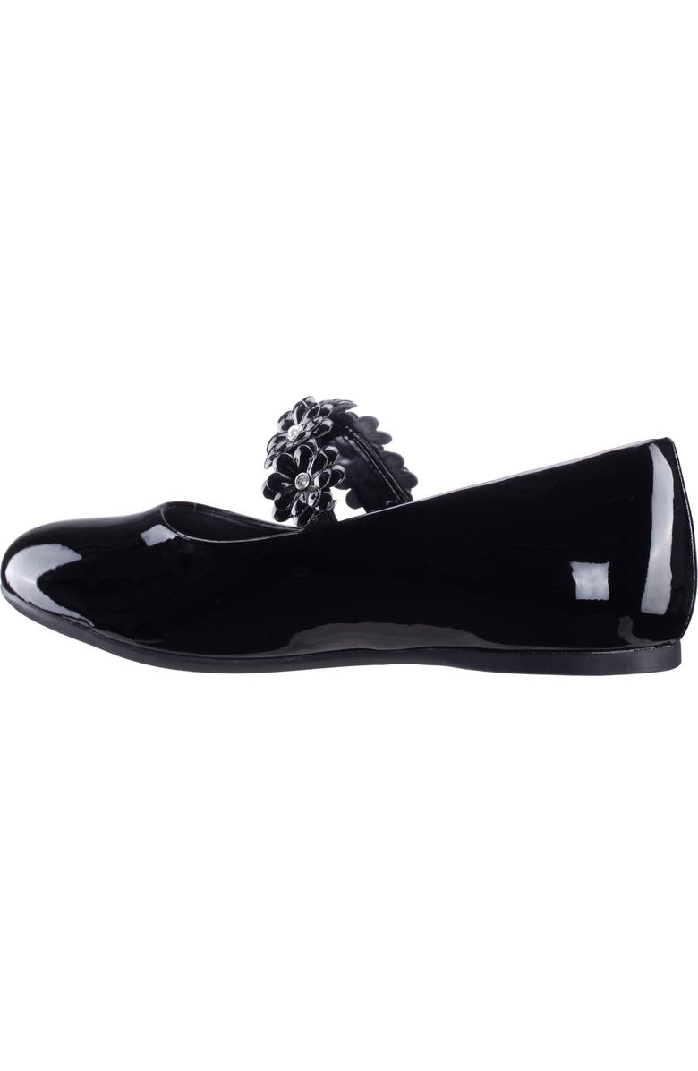 Nina Kids' Rozy Mary Jane Flat, Alternate, color, Black Patent