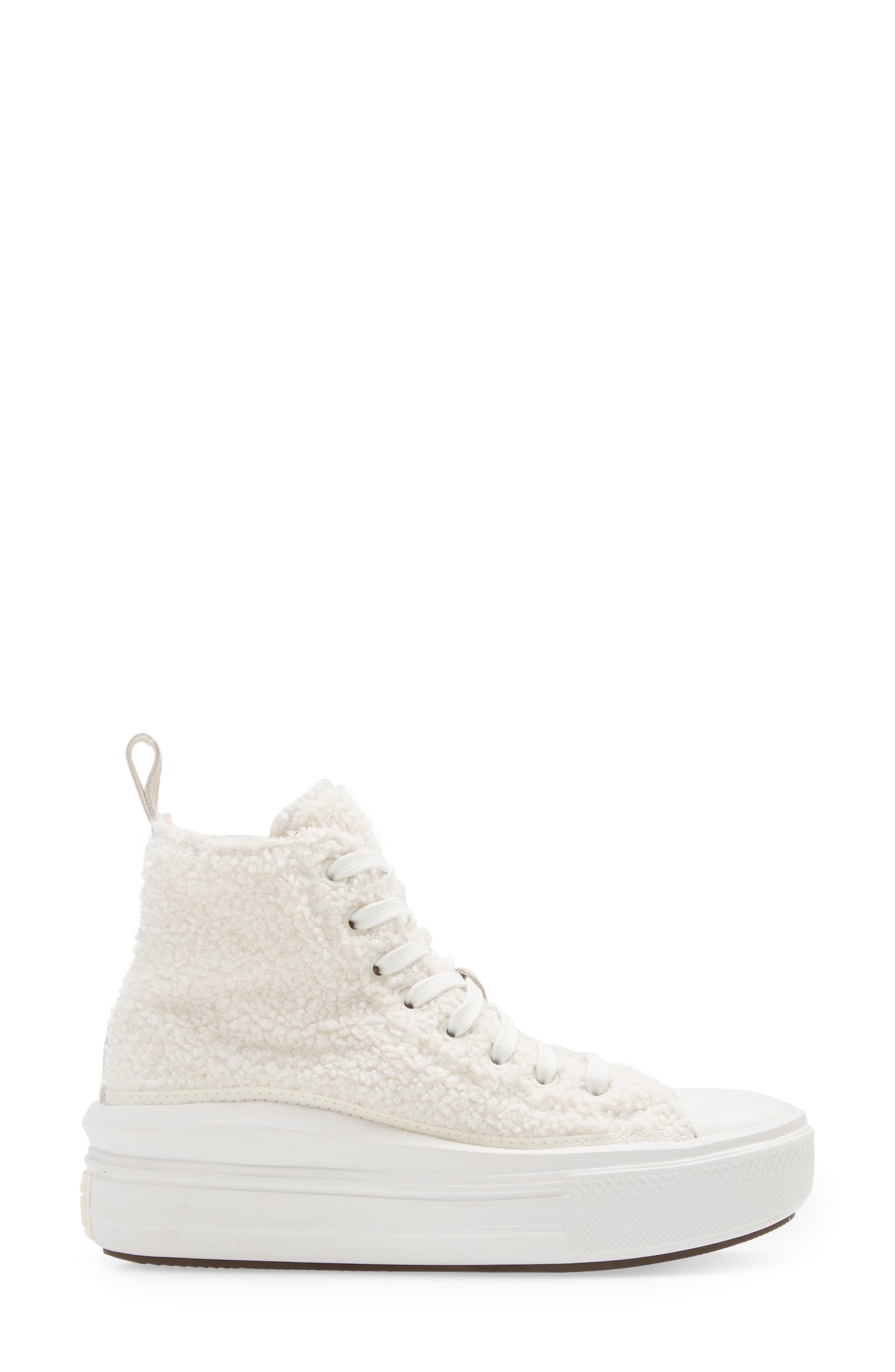 Converse Chuck Taylor<sup>®</sup> All Star<sup>®</sup> High Top Platform Sneaker, Alternate, color, 