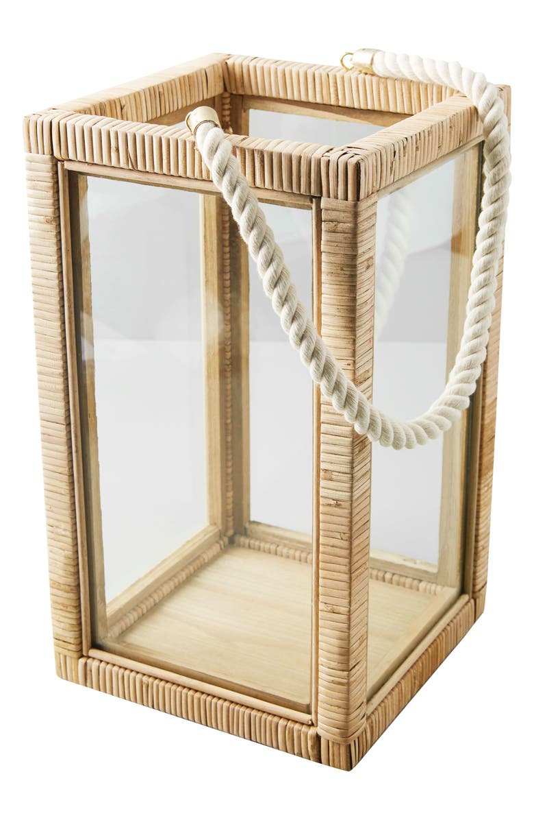 Anthropologie Home Anthropologie Issa Rattan Lantern, Alternate, color, 