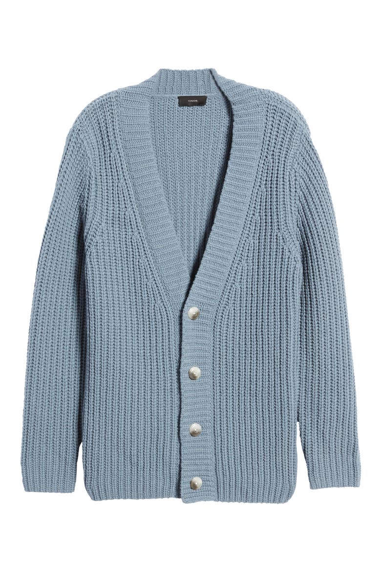 Heirloom Cardigan, Alternate, color, LIGHT ABYSS