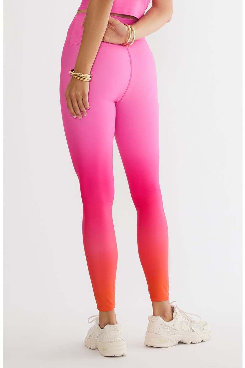 Piper Performance Leggings, Alternate, color, SUNSET RUSH