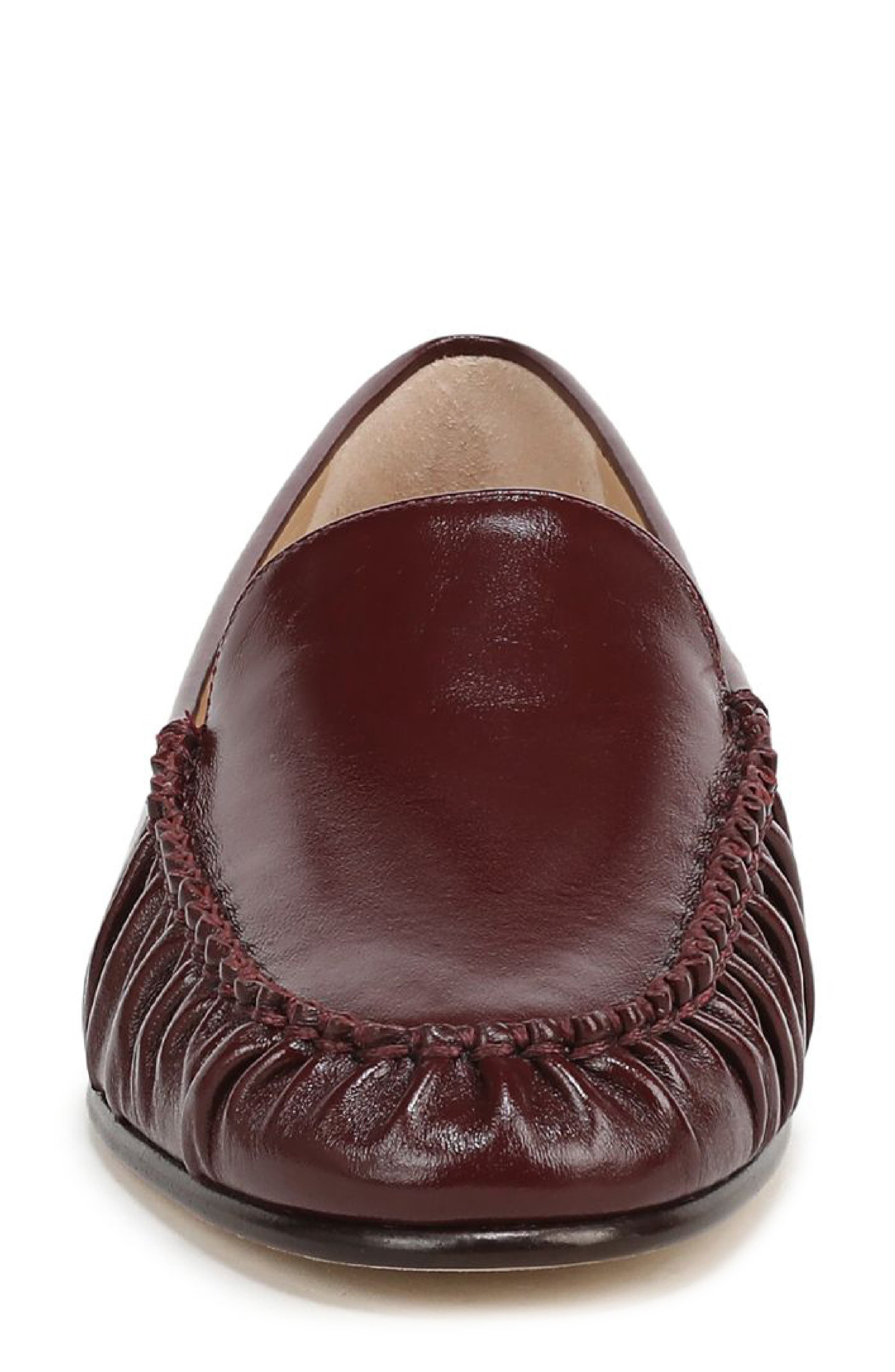 Prilla Loafer, Alternate, color, BURGUNDY LEATHER
