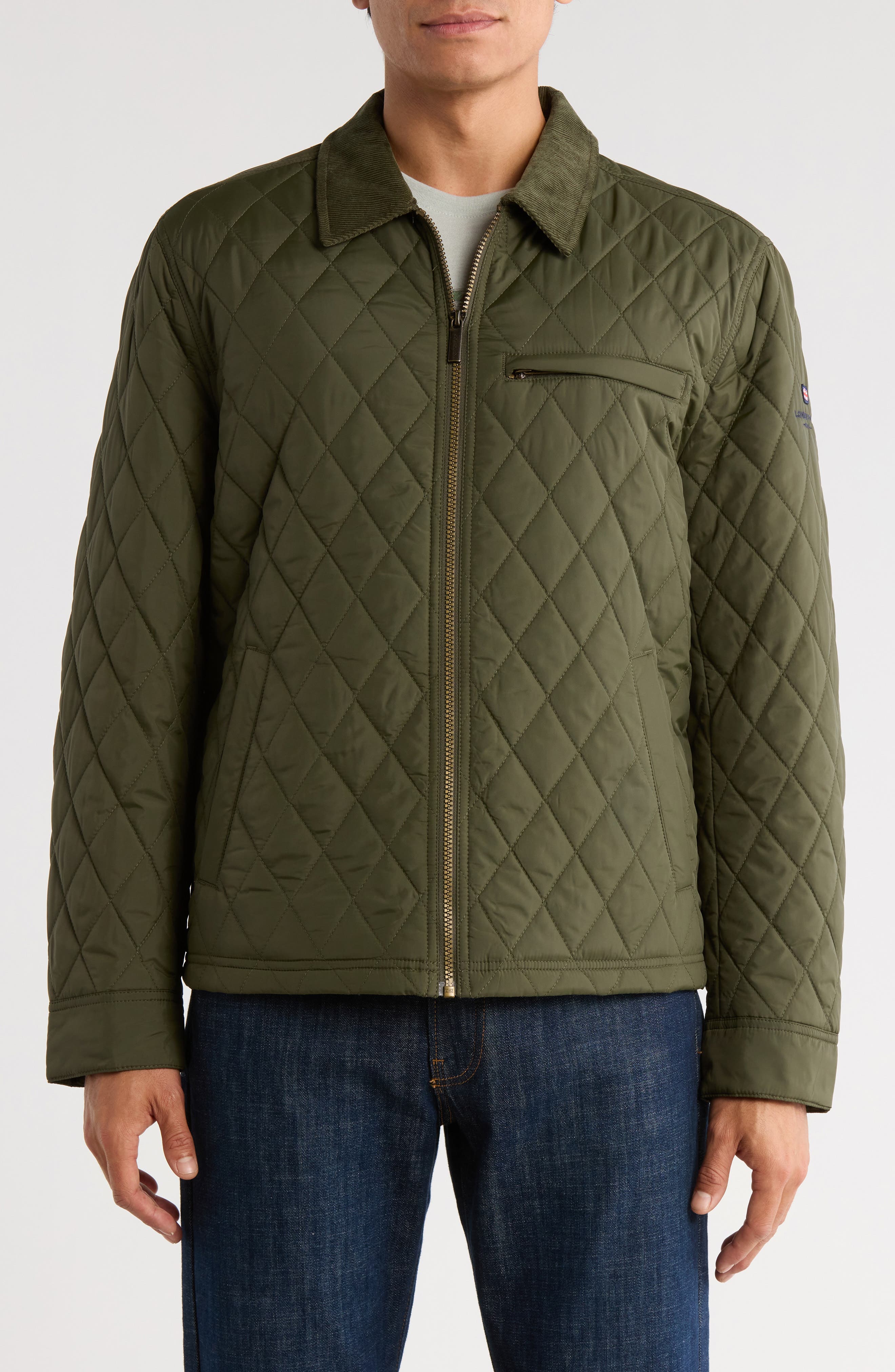 London Fog Rivervale Quilted Barn Jacket