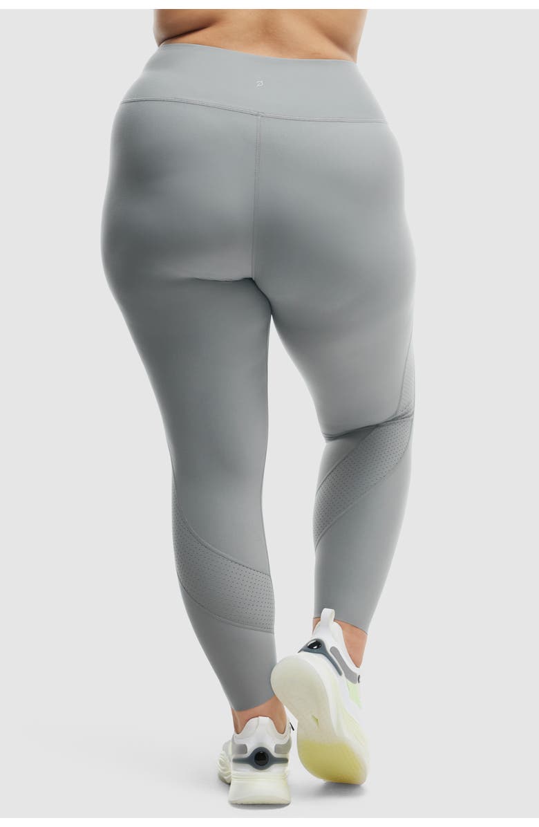 Peloton Cadent Laser Perforated Legging, Alternate, color, Sage Green