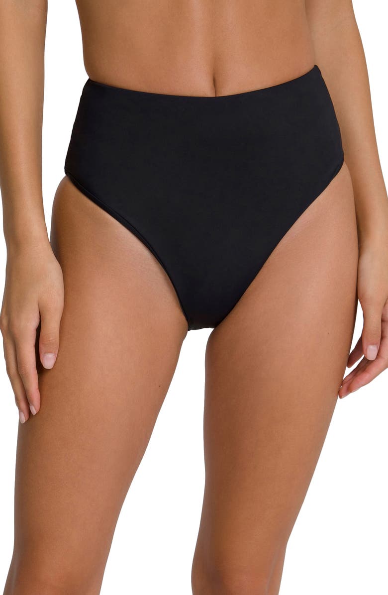 Good American High Waist Reversible Swim Bottoms, Main, color, 