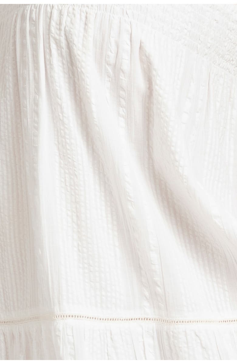 Seraphine Cotton Crop Maternity Cami & Maxi Skirt Set, Alternate, color, 