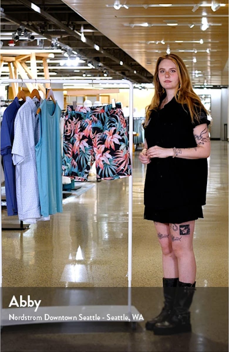 Monterey Coast Midnight Tropic Swim Trunks, sales video thumbnail