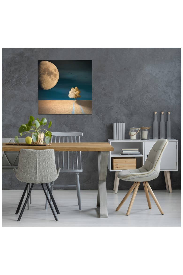 GMO Art Print by Piotr Krol, 12"x12", Alternate, color, BLUE/ GREEN