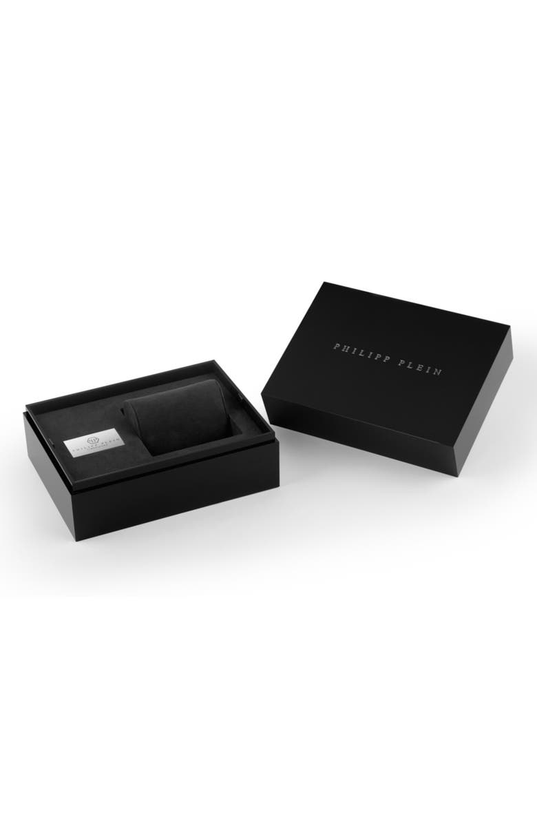 PHILIPP PLEIN Aquastorm Two-Tone Bracelet Watch, 44mm, Alternate, color, Green/ Two Tone