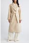 Double Breasted Belted Coat