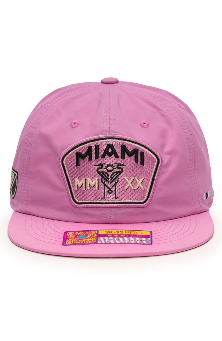 FAN INK Men's  Pink Inter Miami CF Fiji Adjustable Hat, Alternate, color, 