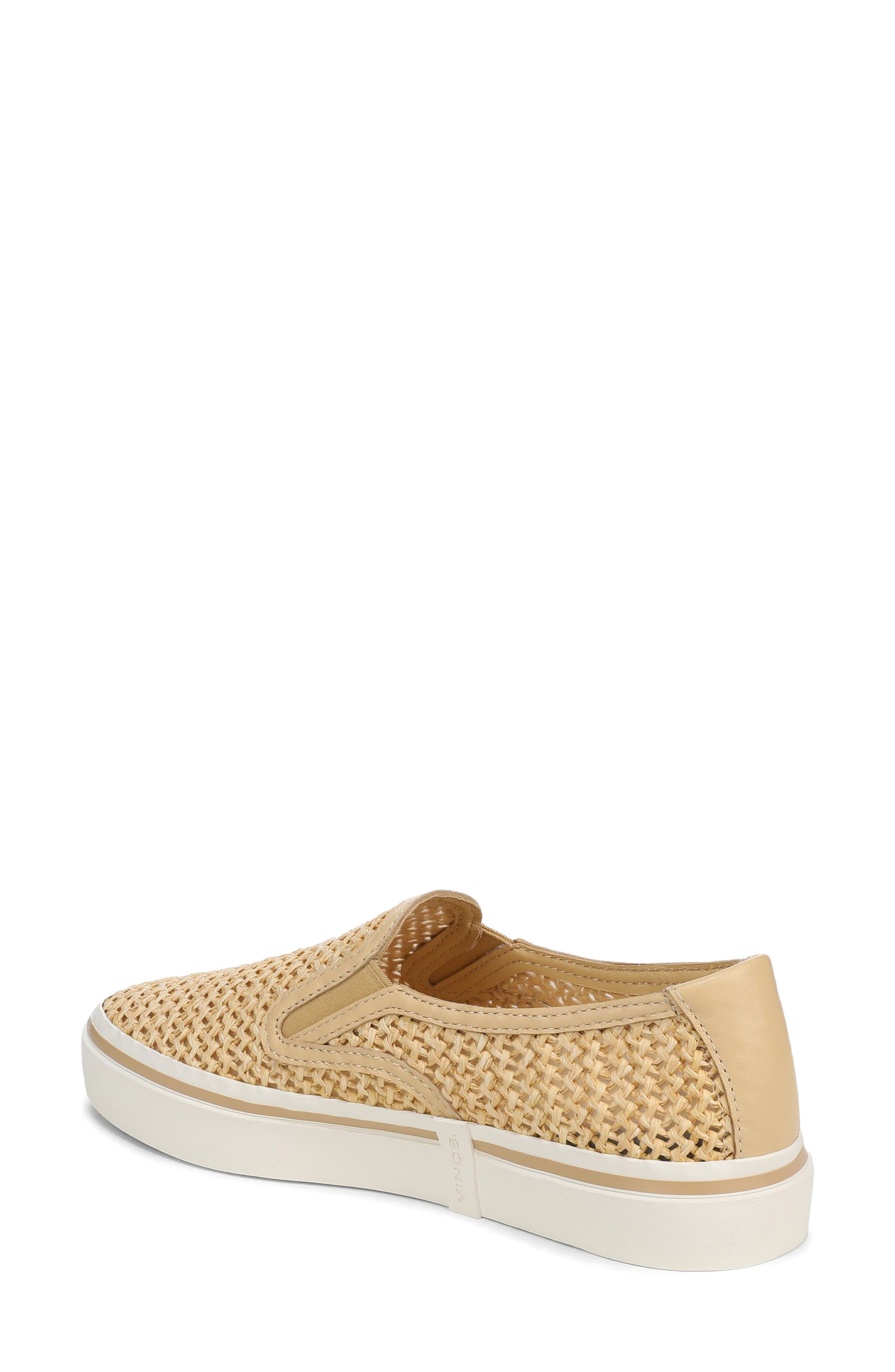 Vince Blair Woven Sneaker, Alternate, color, Toasted Wheat