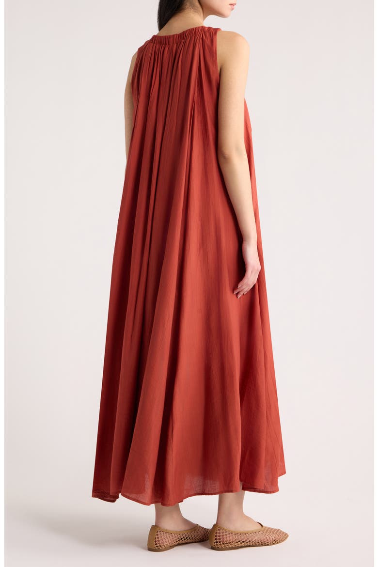 Aurelia Sleeveless Maxi Dress, Alternate, color, WINE