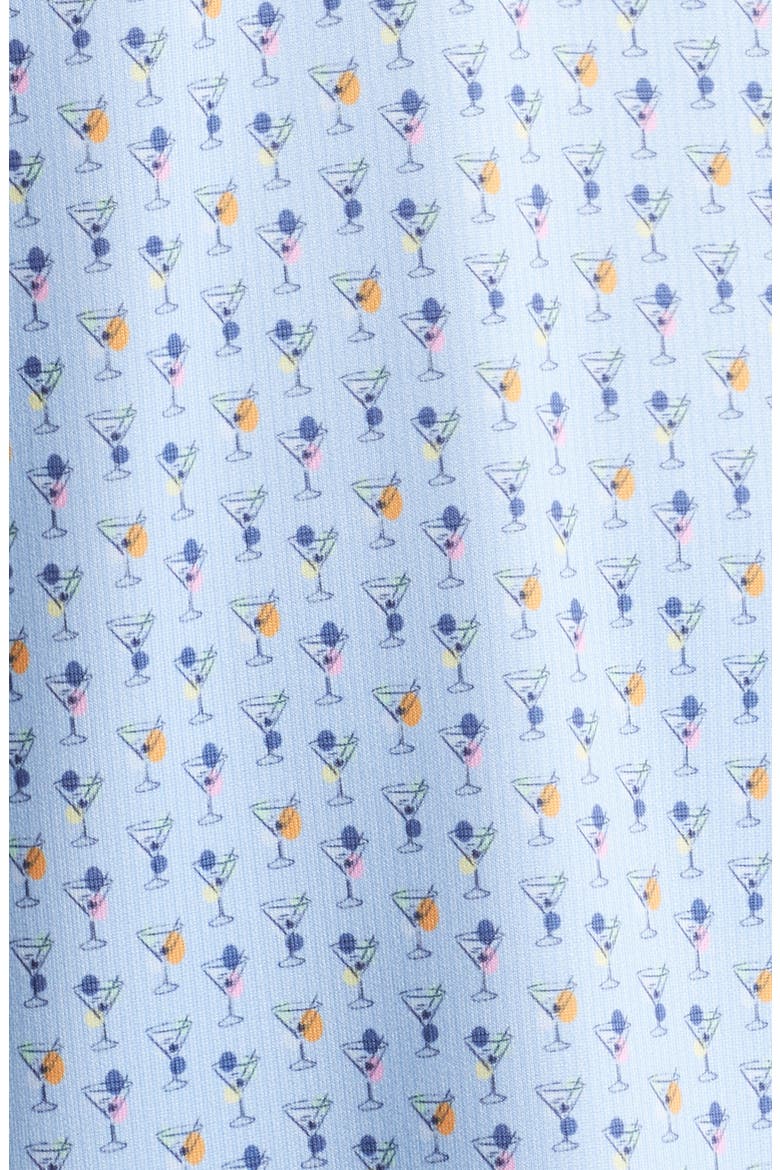 XC4® + Cool Degree™ Mini Martini Print Performance Golf Polo, Alternate, color, BLUE MULTI