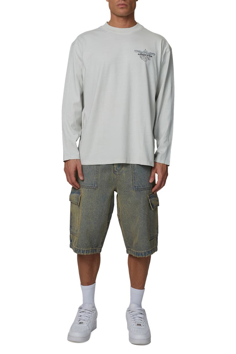 Long Sleeve Eagle Tee, Alternate, color, White